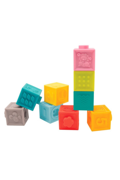 Conjunto 9 cubos aplilables Ludi
