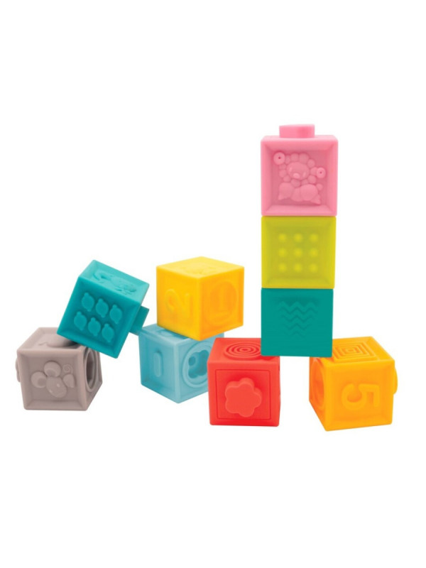 Conjunto 9 cubos aplilables Ludi