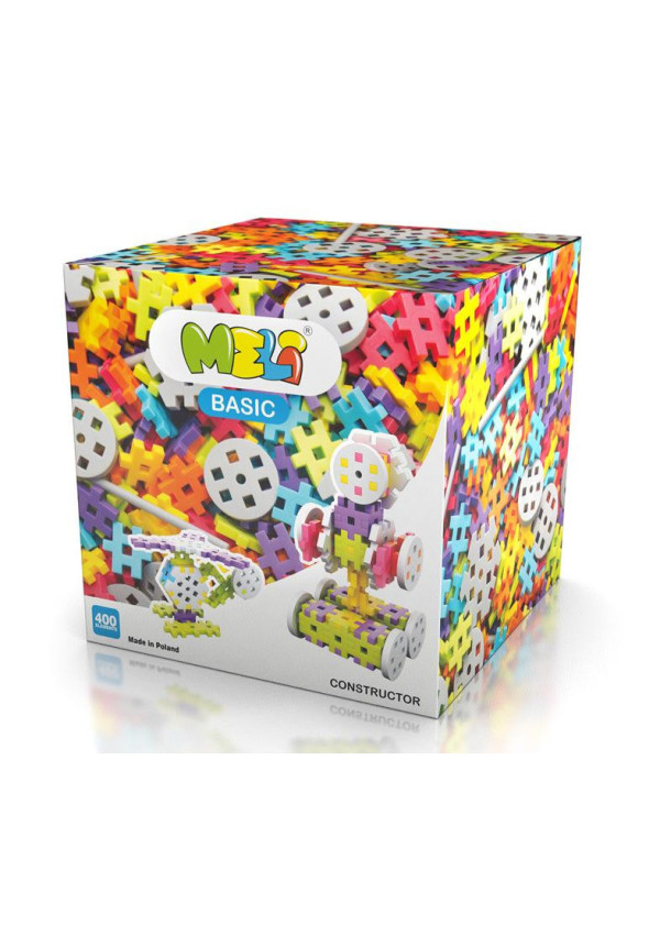 MELI BASIC CONSTRUCTOR 400 PIEZAS