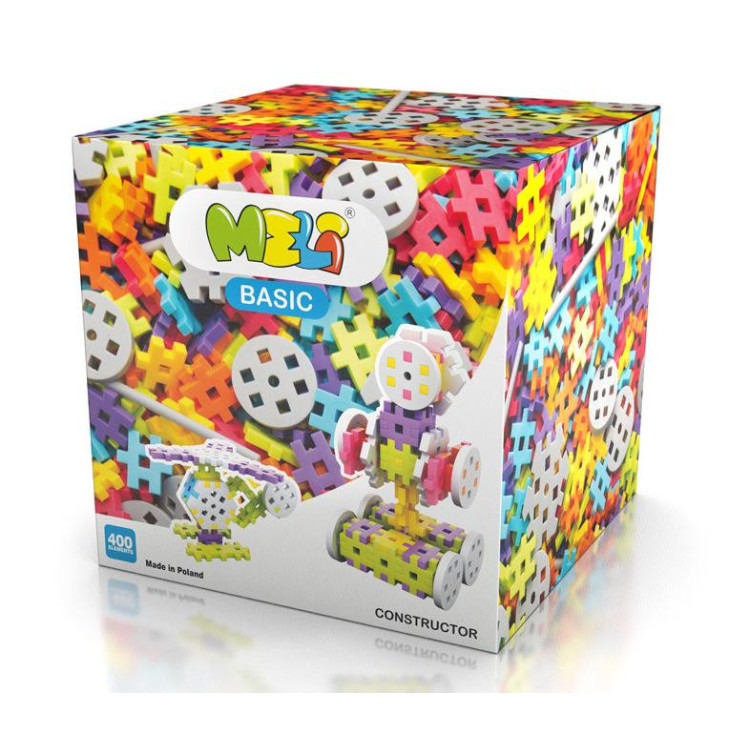 MELI BASIC CONSTRUCTOR 400 PIEZAS