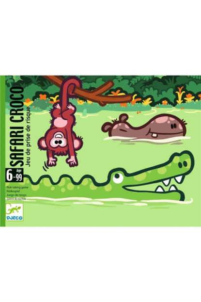  Cartas Safari Croco DJECO