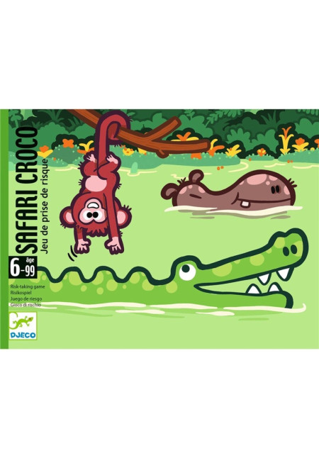  Cartas Safari Croco DJECO