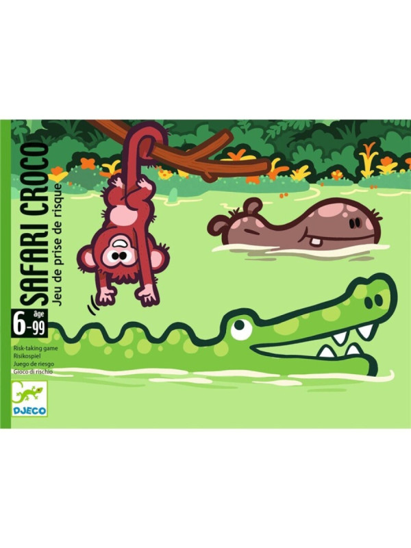  Cartas Safari Croco DJECO