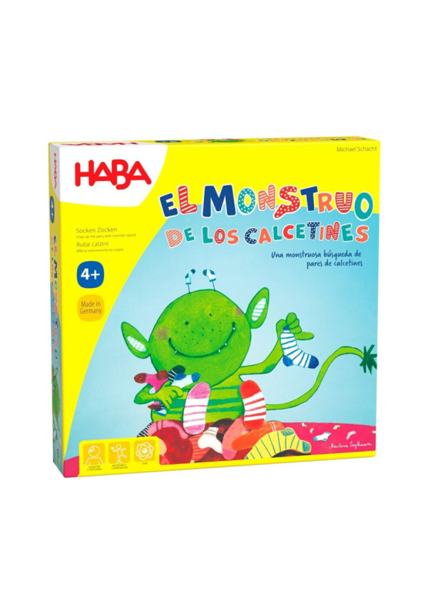 El Monstruo de los Calcetines HABA