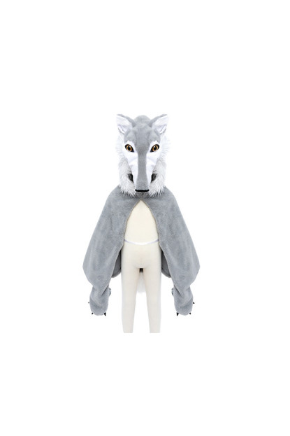 Capa de lobo TALLA  4-6 AÑOS GREAT PRETENDERS