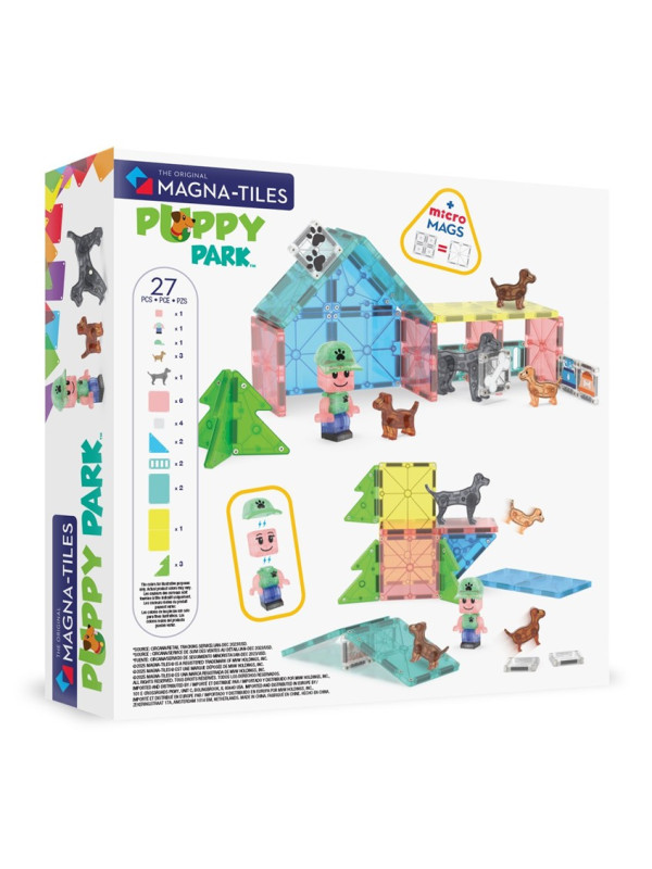 MAGNA-TILES Puppy Park™ Set 27 pcs