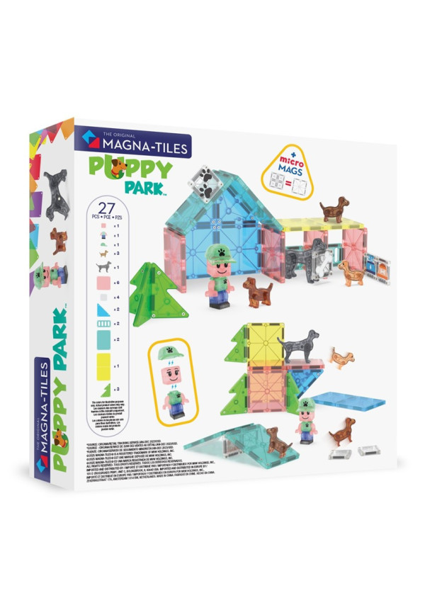 MAGNA-TILES Puppy Park™ Set 27 pcs