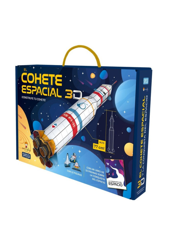 COHETE ESPACIAL 3D MANOLITO BOOKS