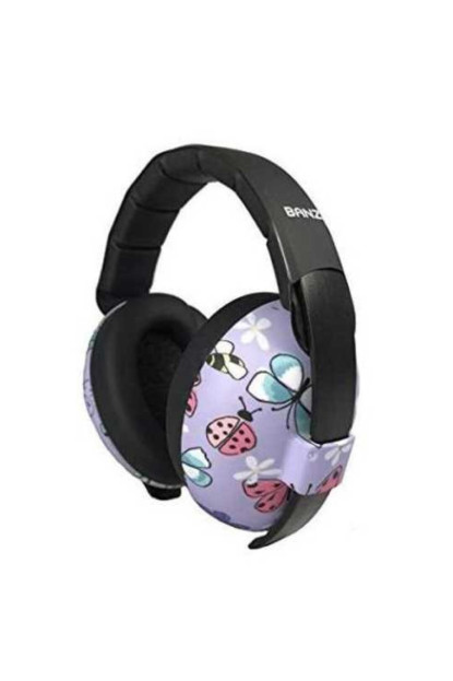 CASCOS BANZ ANTI RUIDO MARIPOSAS BABY