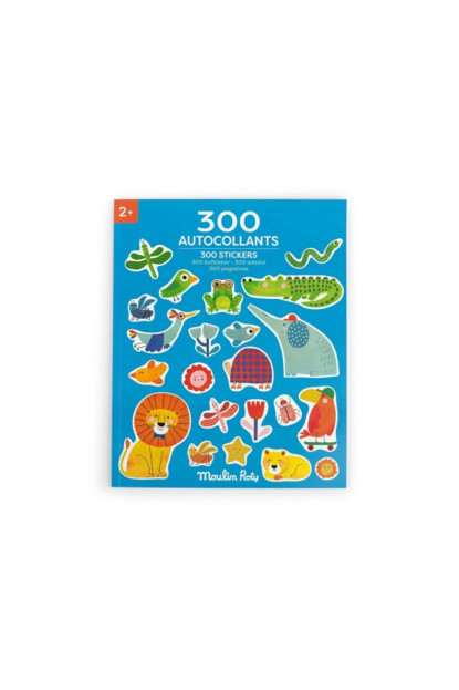 Cuaderno 300 pegatinas Toupitis MOULIN ROTY