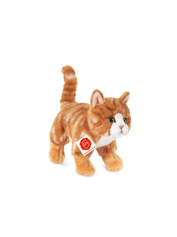 Gato atigrado de pie 20 cm HERMANN TEDDY