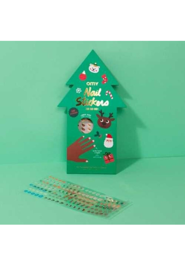 PEGATINAS OMY PARA UÑAS HO HO HO