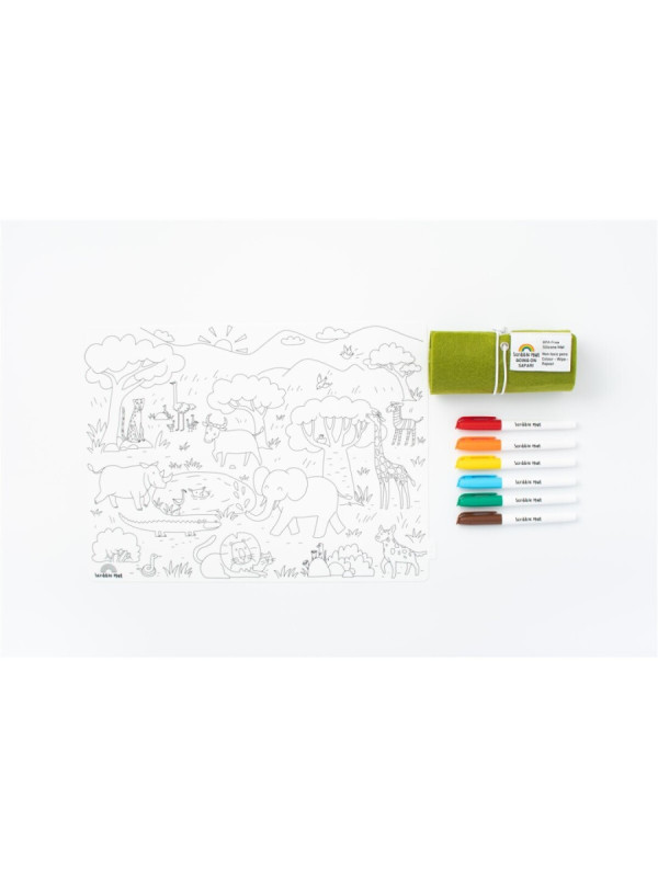 Scribble "De Safari" 6 rotul.