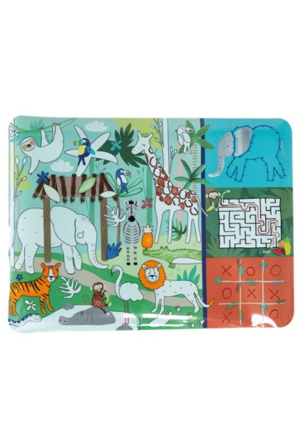 Tapete Reutilizable para Colorear Selva FLOSS&ROCK