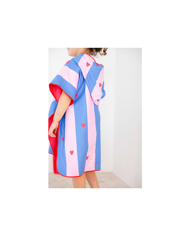 Poncho Microfibre Cherry QUUT