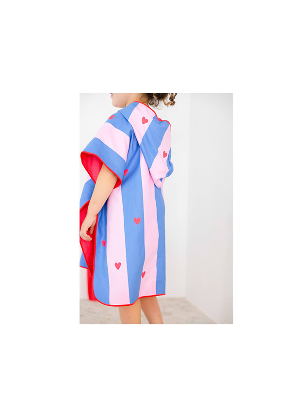 Poncho Microfibre Cherry QUUT