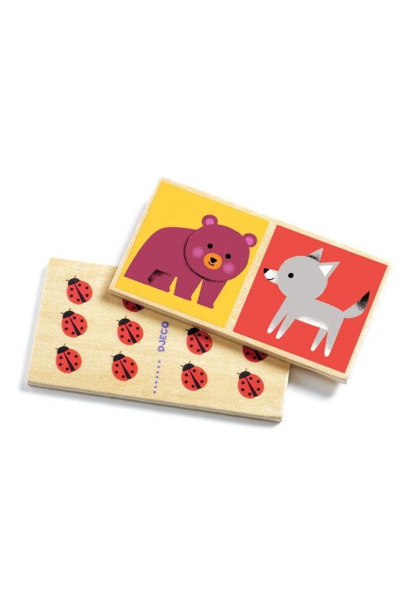 Juegos educativos Domino Wood