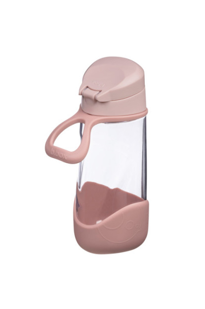 Botella tritán con boquilla y asa 450ml B.Box - Blush Crush