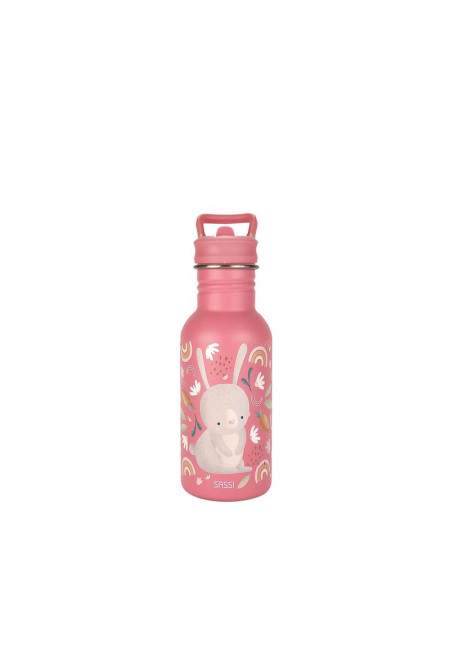Botella Acero Inox Conejo SASSI