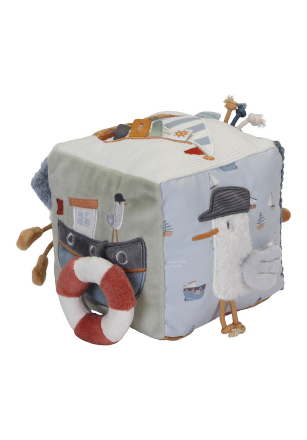 CUBO BLANDITO DE ACTIVIDADES SAILORS LITTLE DUTCH