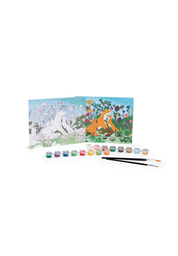 Pinturas por números el jardinero MOULIN ROTY