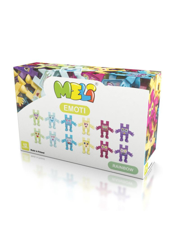 MELI Emoti Rainbow 12pcs