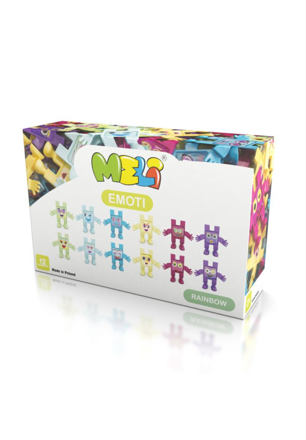 MELI Emoti Rainbow 12pcs