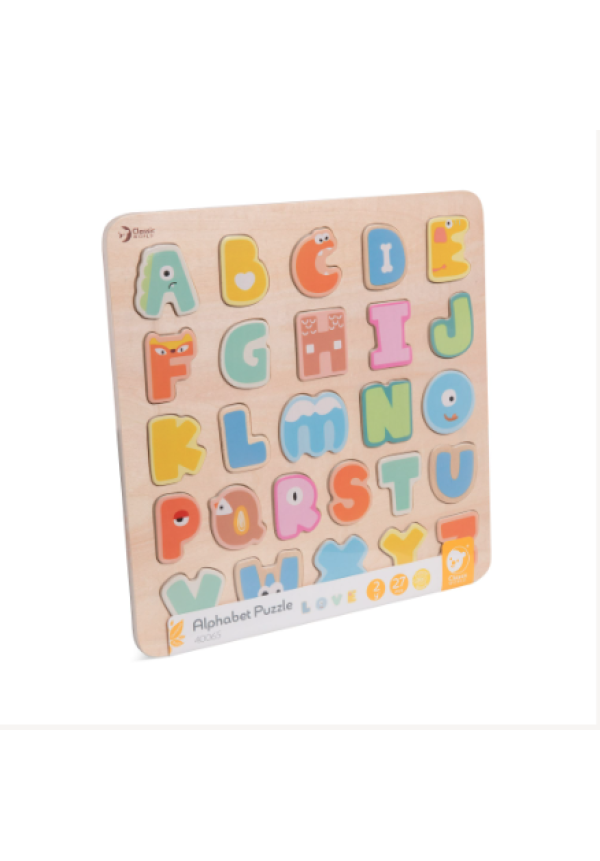 Puzzle Alfabeto pastel CLASSIC WORLD