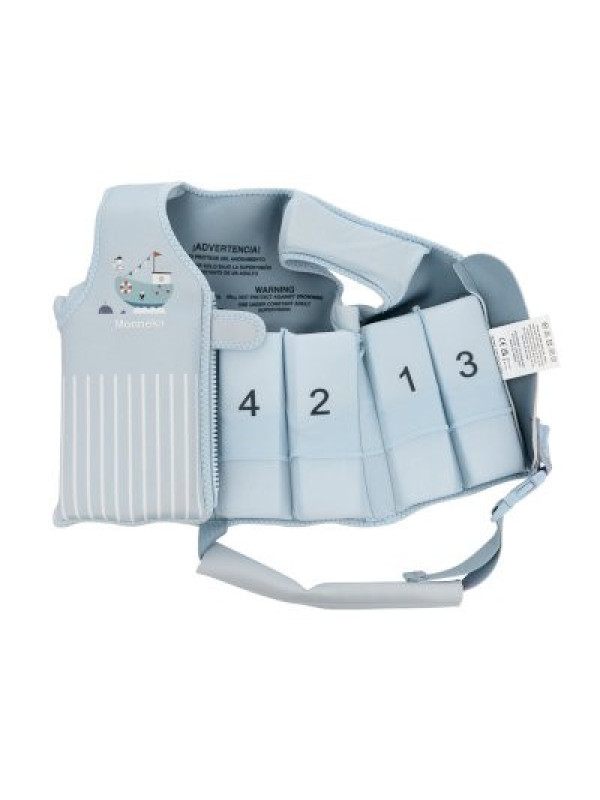 Chaleco Flotador Aprendizaje Fishing Boat MONNEKA TALLA 3-6 AÑOS