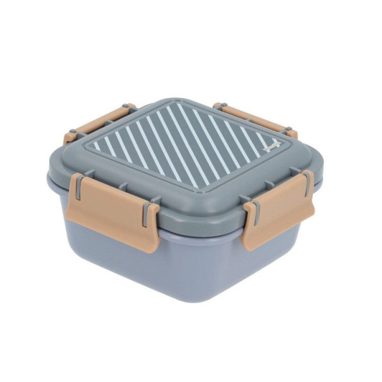 Caja Almuerzo Grande Stripes Blue Monnëka
