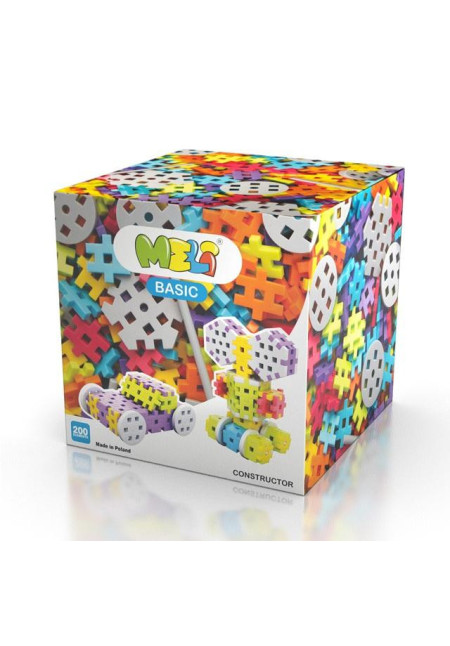 MELI BASIC CONSTRUCTOR 200 PIEZAS