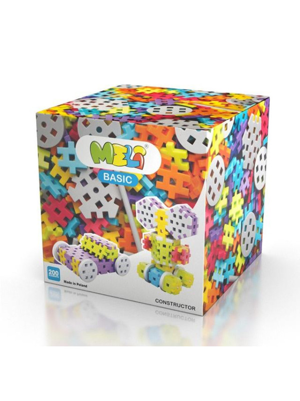 MELI BASIC CONSTRUCTOR 200 PIEZAS