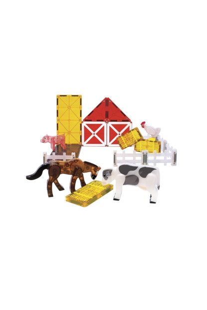 MAGNA-TILES Farm Animals Set 25pcs