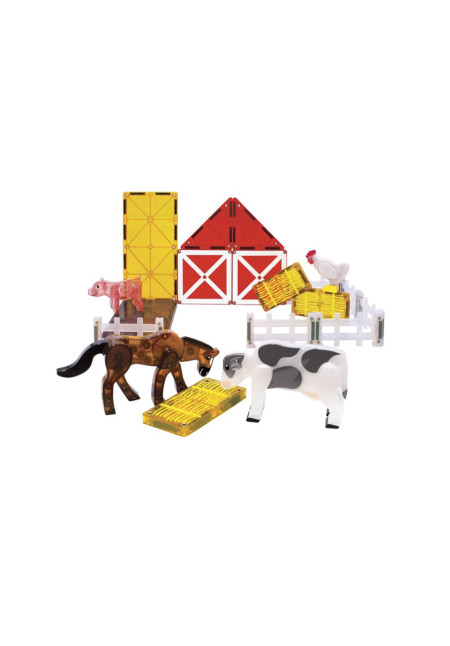MAGNA-TILES Farm Animals Set 25pcs