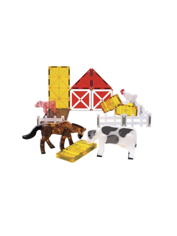 MAGNA-TILES Farm Animals Set 25pcs