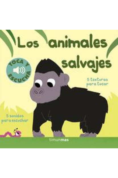 LIBRO: Animales Salvajes, Los - Toca Y Escucha