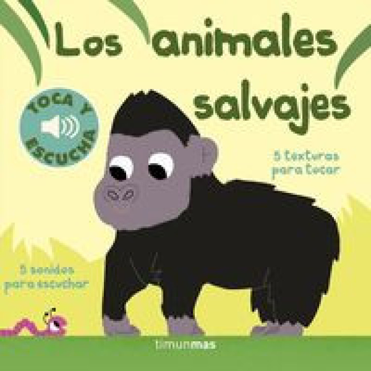 LIBRO: Animales Salvajes, Los - Toca Y Escucha