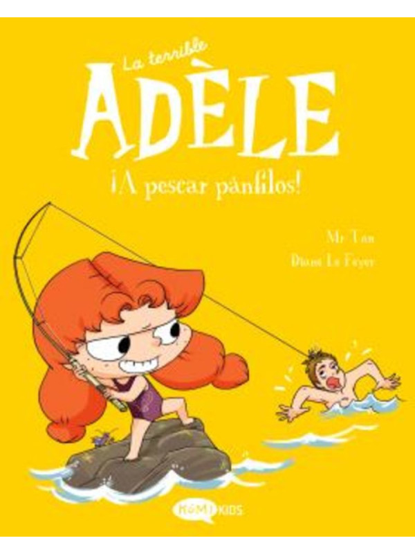 LIBRO La Terrible Adele 12 - ¡A Pescar Panfilos!