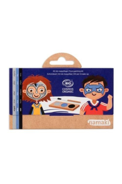KIT MAQUILLAJE 3 COLORES Caballero & Superheroe NAMAKI