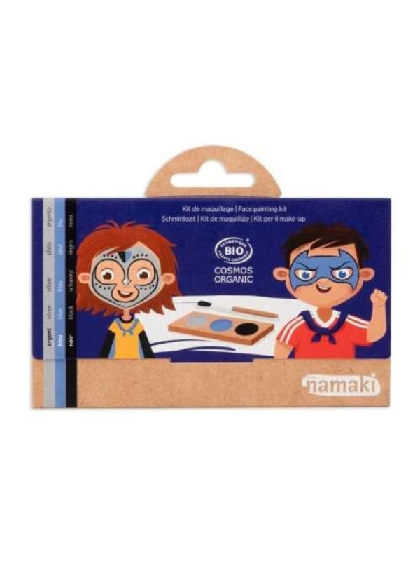 KIT MAQUILLAJE 3 COLORES Caballero & Superheroe NAMAKI