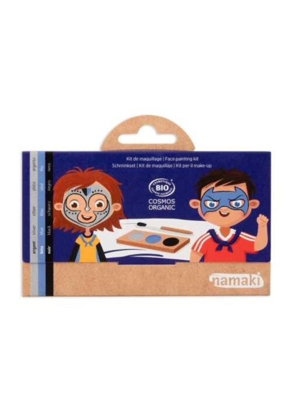 KIT MAQUILLAJE 3 COLORES Caballero & Superheroe NAMAKI