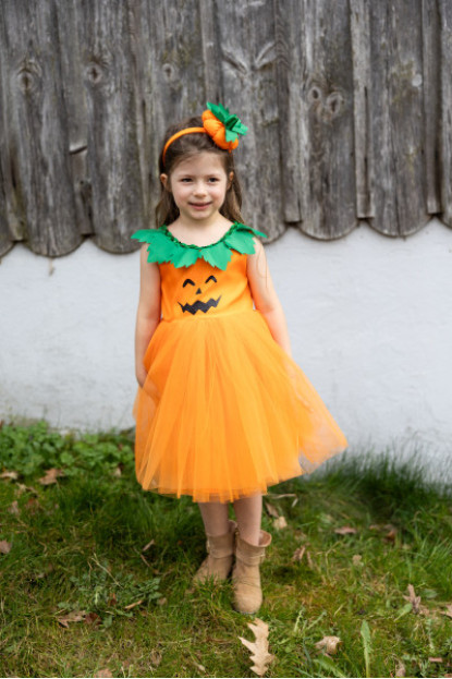 Vestido calabaza TALLA 2-3 AÑOS GREAT PRETENDERS
