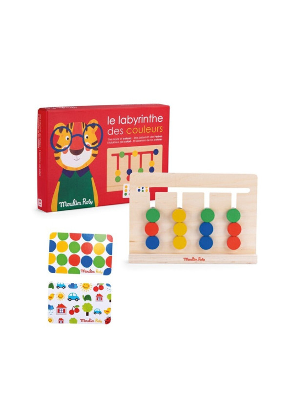 Laberinto de los colores Popipop MOULIN ROTY