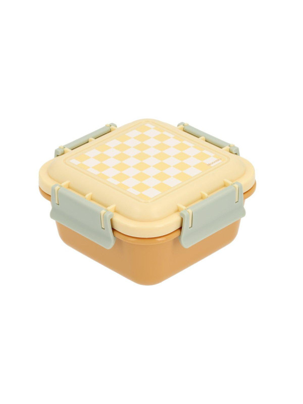 Caja Almuerzo Grande Yellow Chess Monnëka
