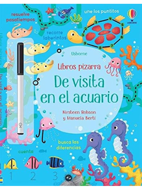 LIBRO : De Visita En El Acuario - Libros Pizarra