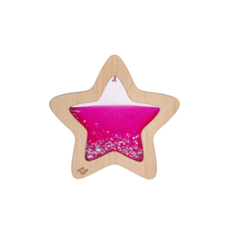Nebula Pink Sensory Star PETIT BOUM