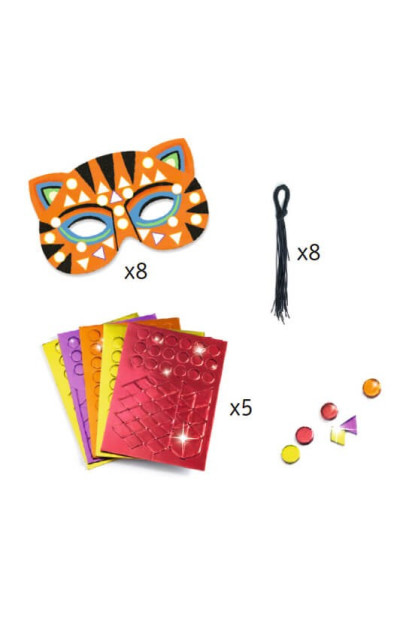 DIY Máscaras para decorar Animales de la selva DJECO