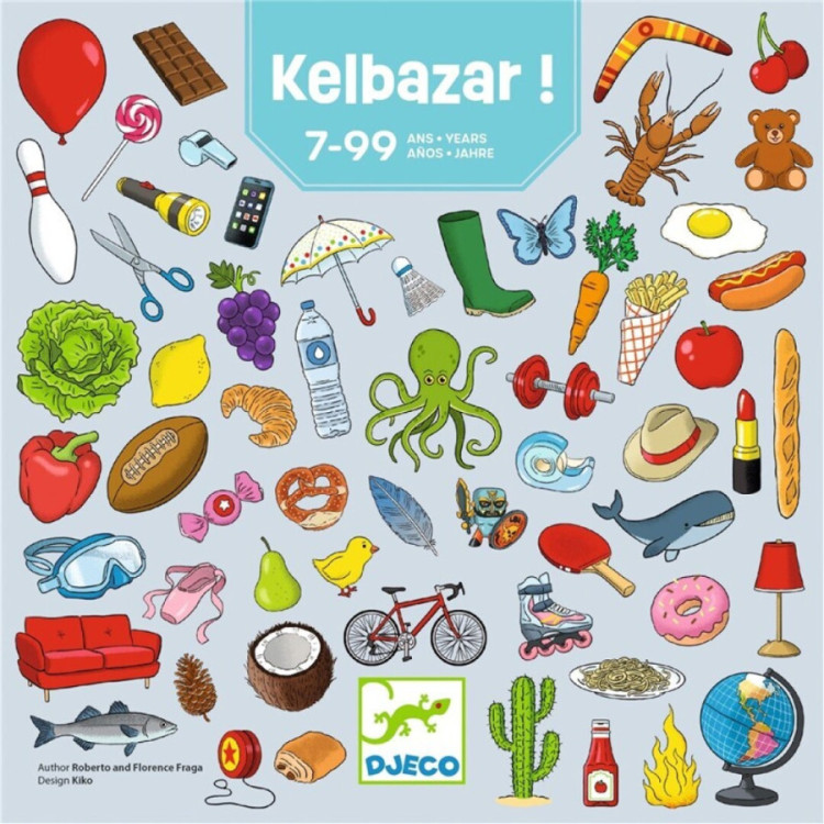 Juego KelBazar ! DJECO 