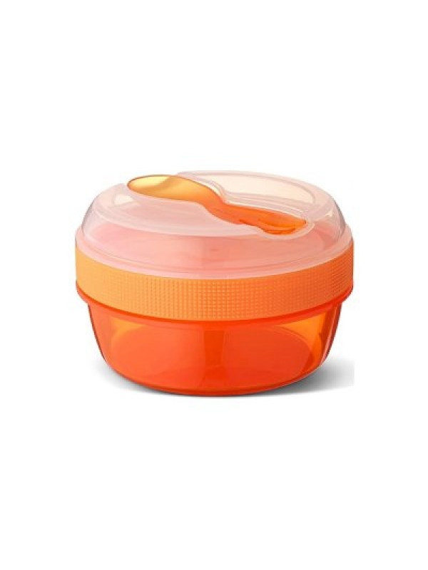 Caja Almuerzo con Tapa Refrigerante N'ice Cup Naranja Carl Oscar