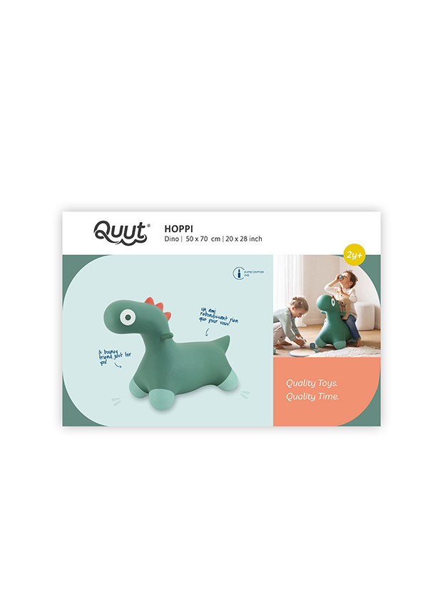 Hoppi Bouncing Dino Garden green QUUT